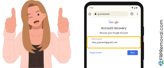 1. Recover the Google Account