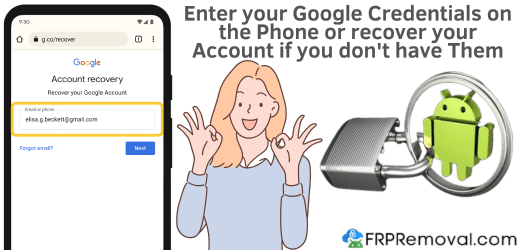 How to remove the FRP Lock on Android 13