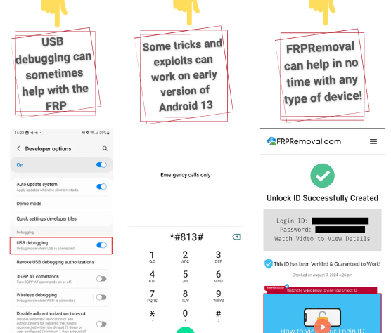 Are there other Alternative Solutions to Bypass FRP on Android 13?