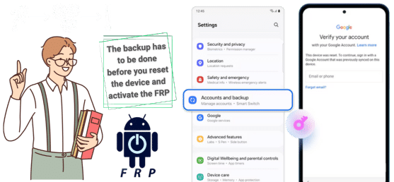 Can I Back Up anything before trying an FRP Bypass Tool?