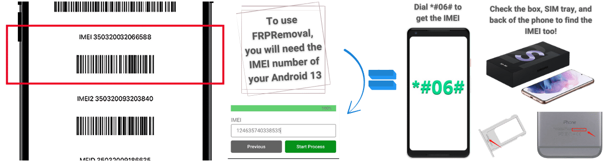 Do I need my IMEI to Unlock FRP?
