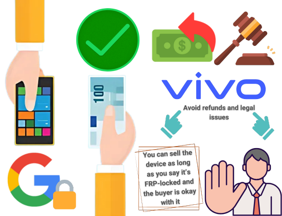 Can I sell an FRP-locked Vivo phone?
