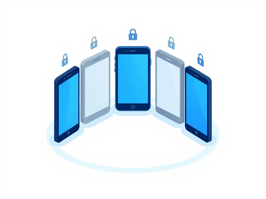 Multiple Android phone brands all successfully unlocked from FRP showing home screens