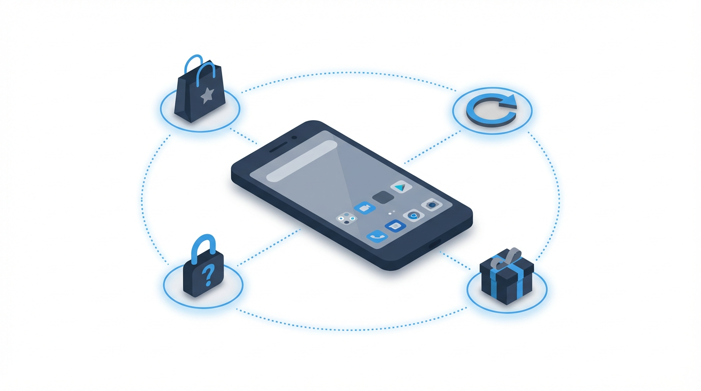 Common scenarios where Android phones get FRP locked: second-hand purchase, forgotten credentials, accidental reset, or gifted device